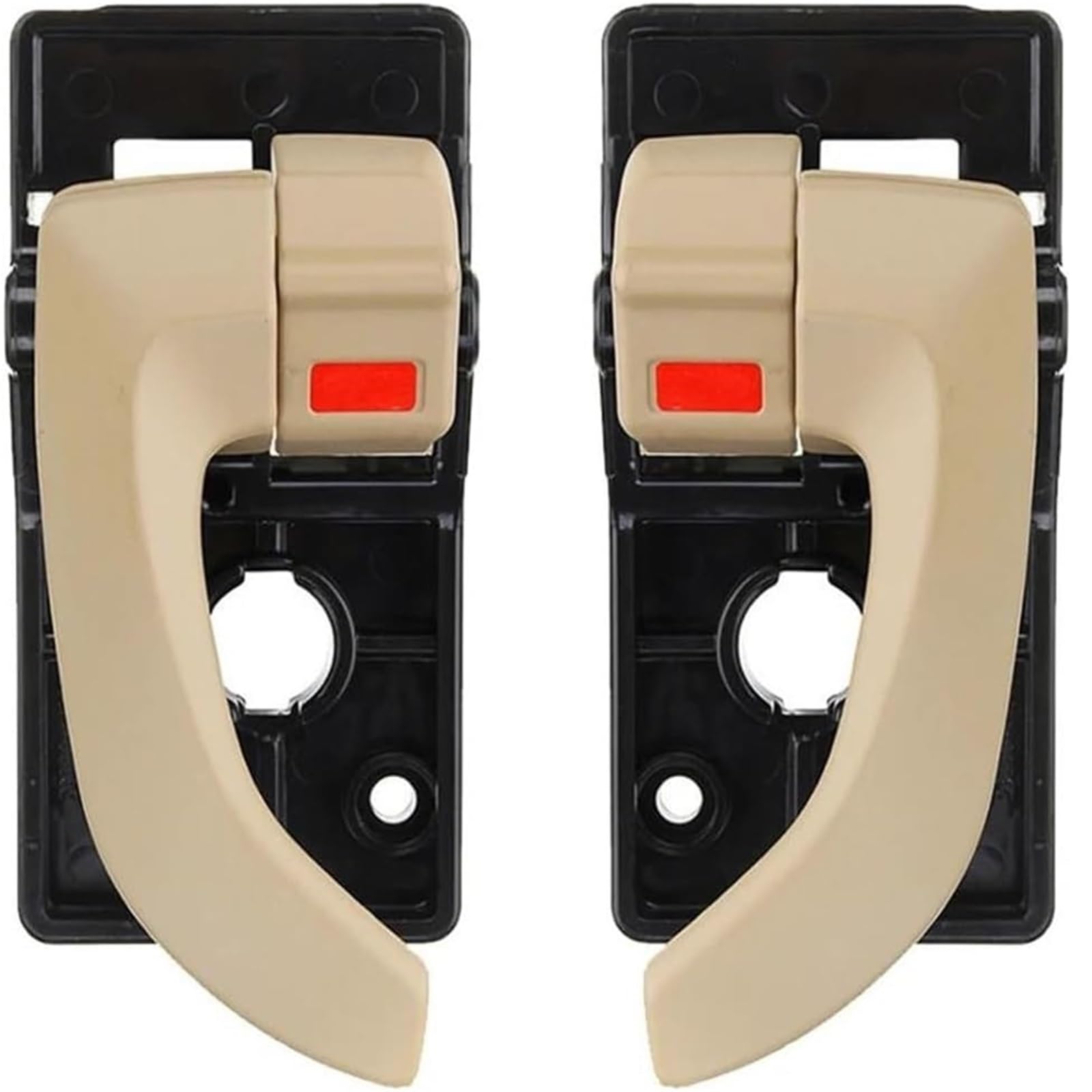 Twixral Car Interior Door Handle Interior Door Handle for Hyundai for Tucson 2005-2009 2/4Pcs Car Interior Inside Door Handle Left Right