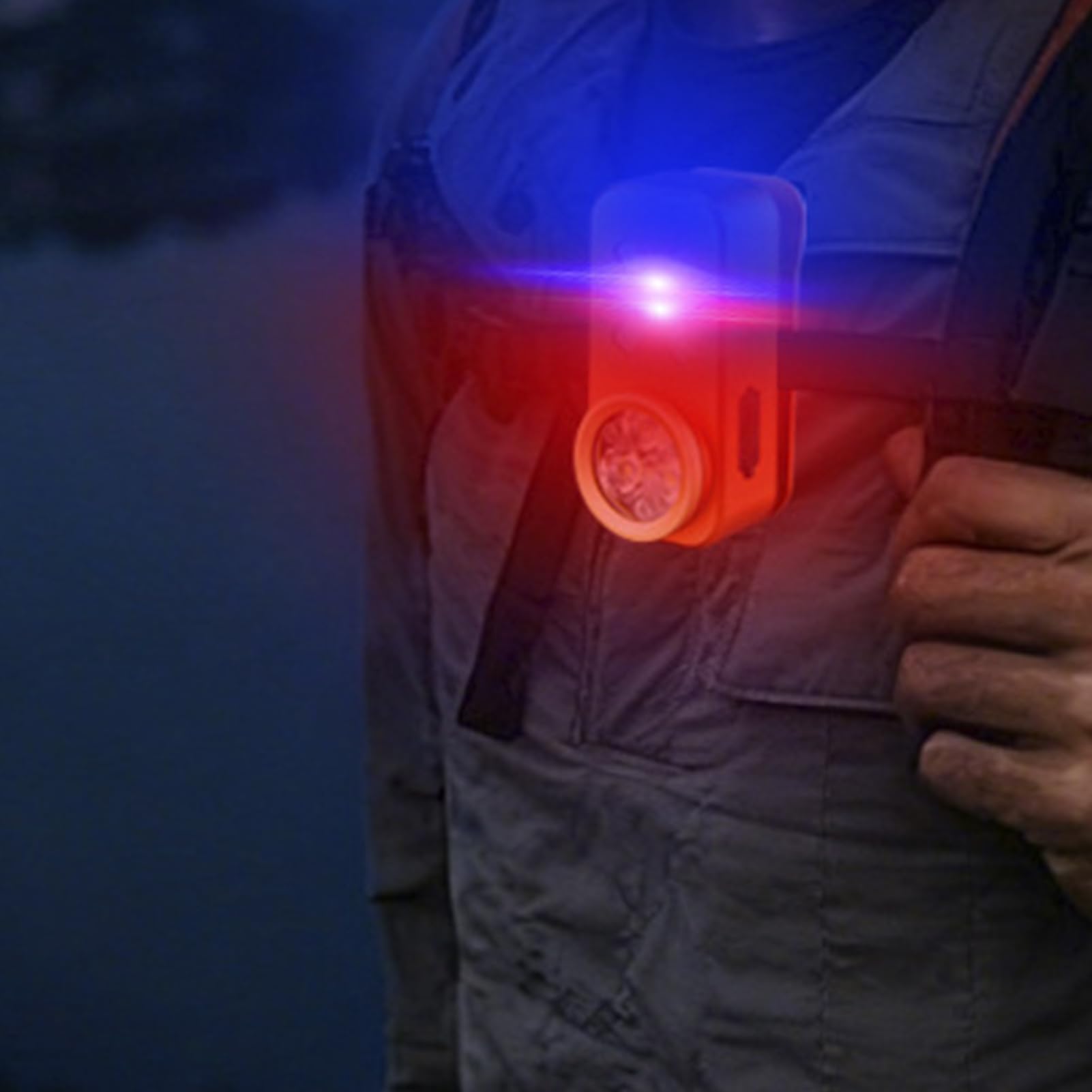 Torcia Tascabile Lanterna Da Esterno Ricaricabile 200-800 Lumen Con Clip
