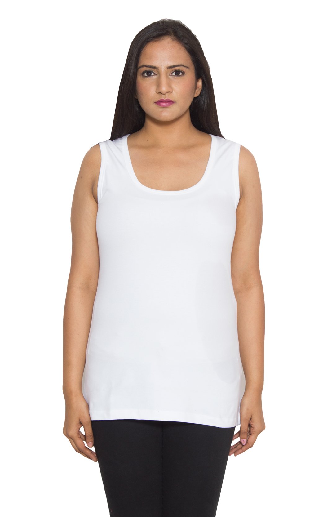 Finesse Cotton Spandex Tank Top-image-26