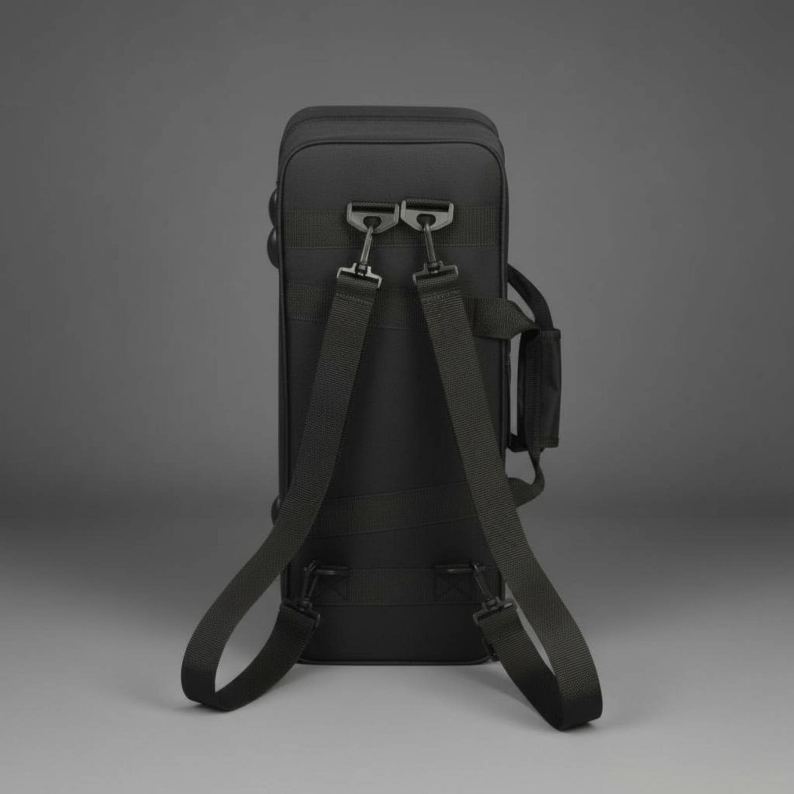 Custodia Tromba Valigetta Porta Strumenti Borsa Oxford Tessuto Imbottita Protezione Trasporto Resistente con Manico E Tracolla Adatta per Praticanti Bande Scuola 53x22x15cm
