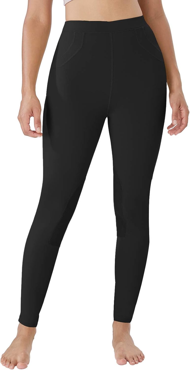 FitsT4 Kids Horse Riding Tights Performance Knee Patch Pull On Equestrian Schooling Riding Pants : Clothing, Shoes & Jewelry