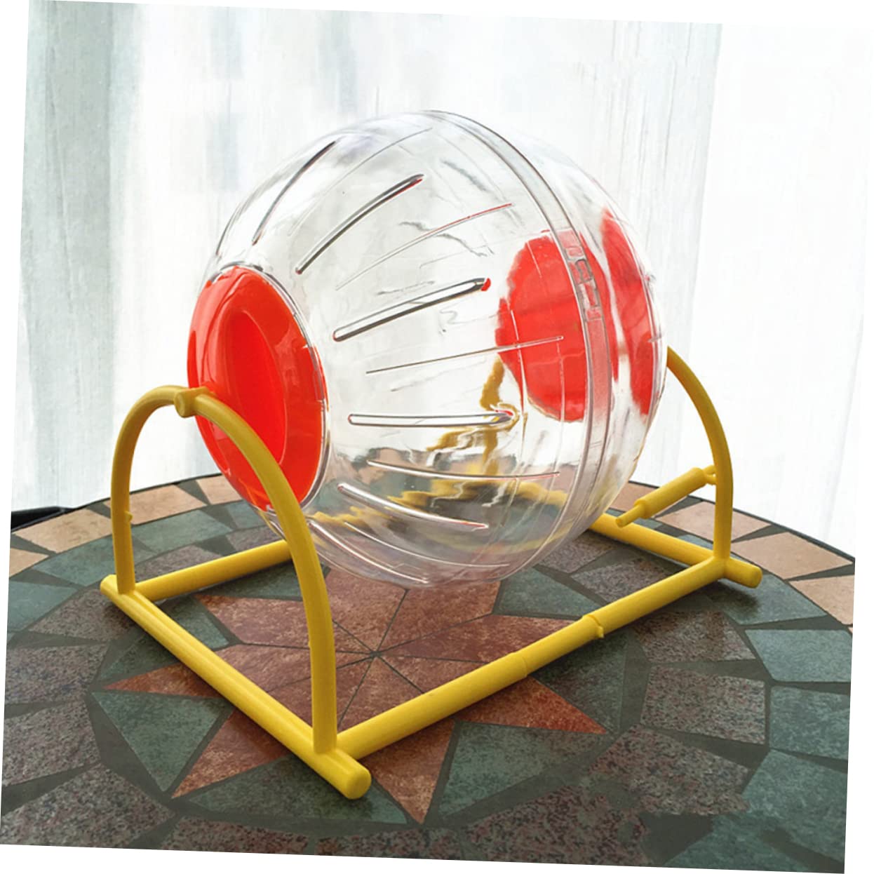 2stücke Hamster Spielzeug Stützrahmen Laufball Für Kleine Haustiere rutschfeste Oberfläche Für Hamster Zwerghamster Und Andere Kleine Nager
