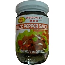 Dragonfly Black Pepper Sauce, 7 oz 200 g