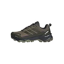 adidas Donna Terrex Skychaser AX5 Gore-Tex Hiking Shoes, Olive Strata, Night Cargo, Tent Green, 41 1, 3 EU