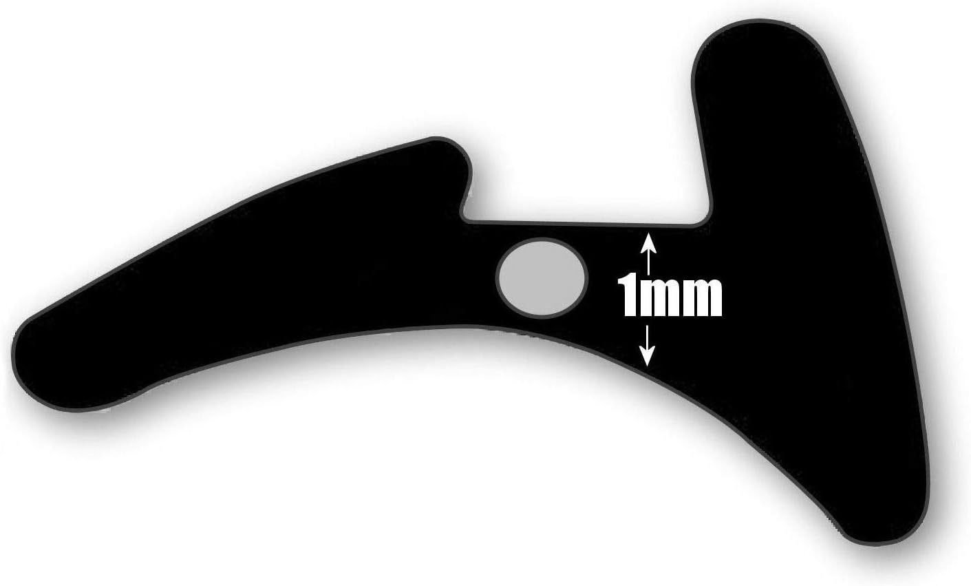 uPVC Window & Door Gasket Seal Double Glazing Wedge Rubber Repair Seal W001 Black 1mm (Per Metre)