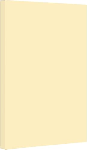 Tarjeta de color pastel marfil, cartulina de 67 libras, 11 x 17 pulgadas, 50 hojas por paquete