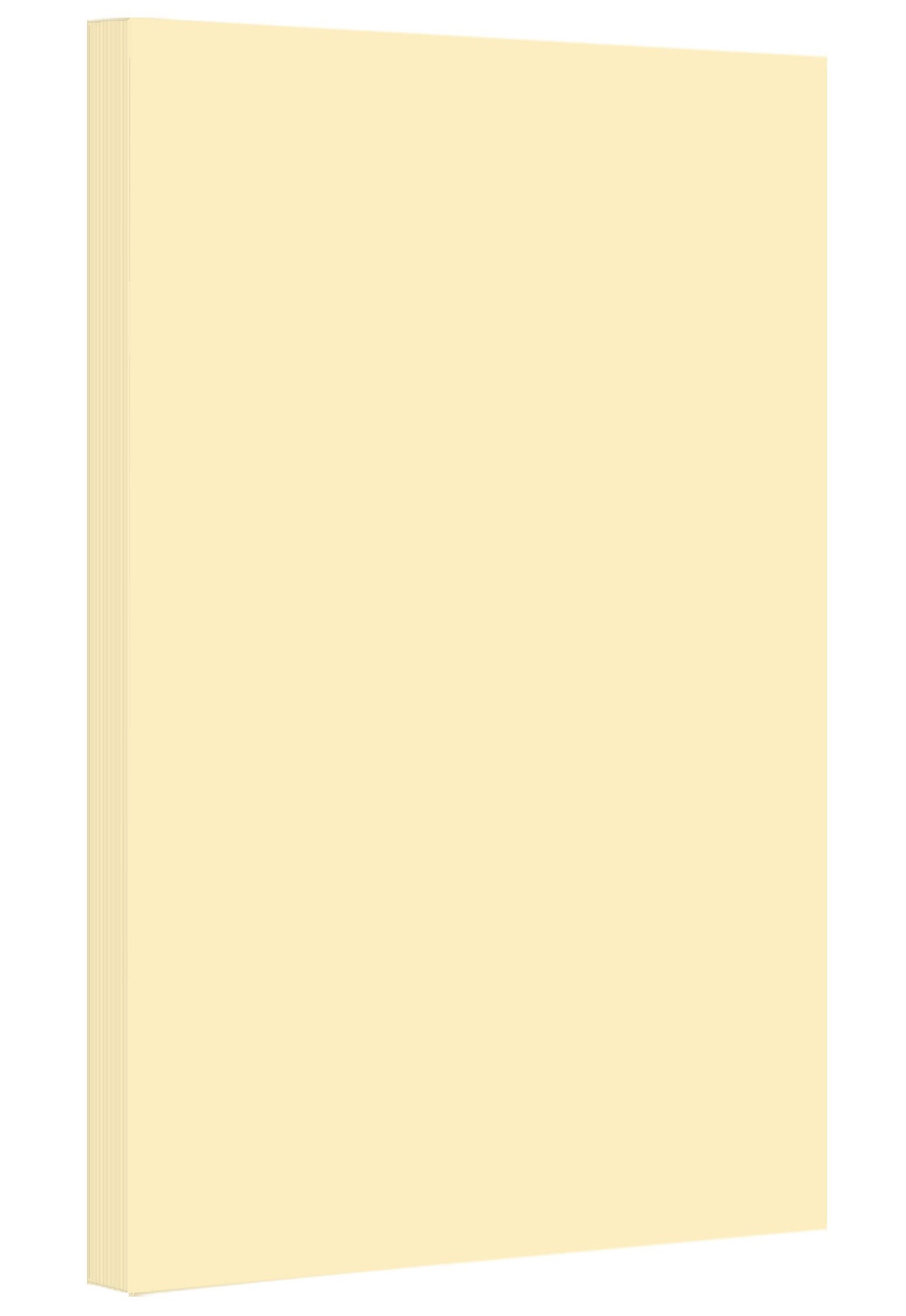 Ivory Pastel Color Card Stock | 67Lb Cardstock | 11” x 17” Inches | 50 Sheets Per Pack
