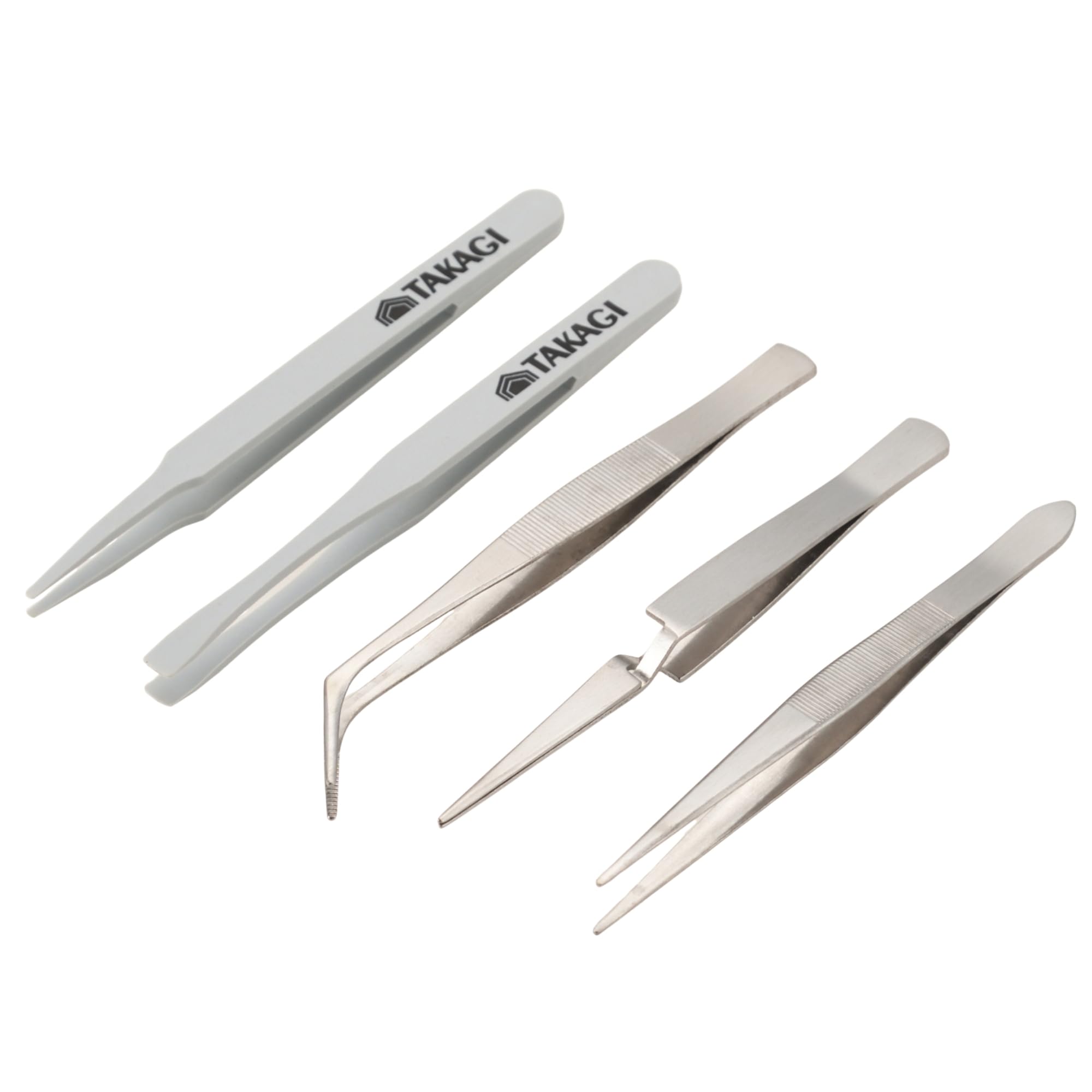 Amazon.co.jp: 高儀(Takagi) ピンセット 5本組 TZ-200 : DIY