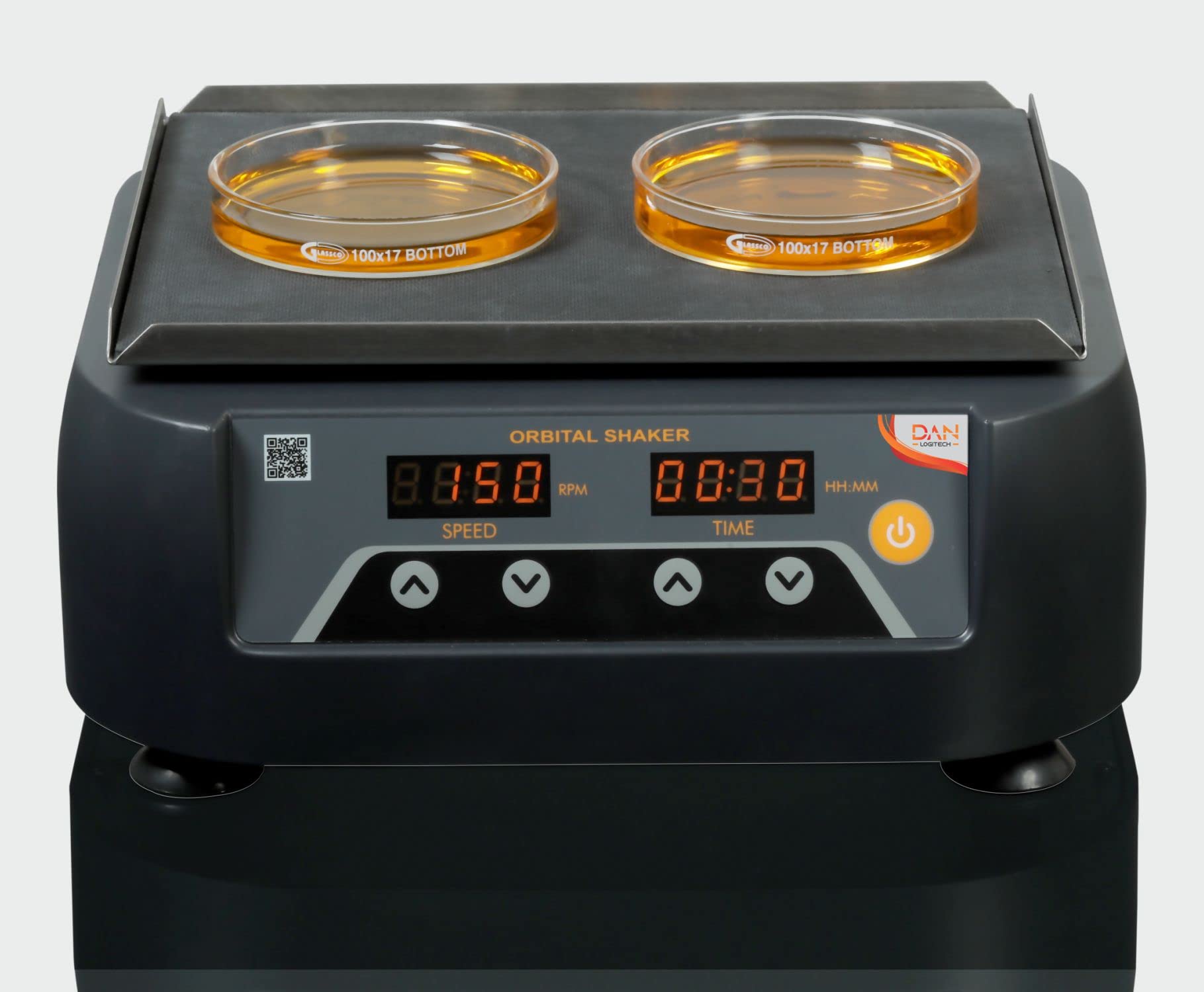 Dan Logitech Digital Orbital Shaker Adjustable Speed 50-300RPM,Capacity 2KGS, Orbital Rotator Shaker with Continuous Mode