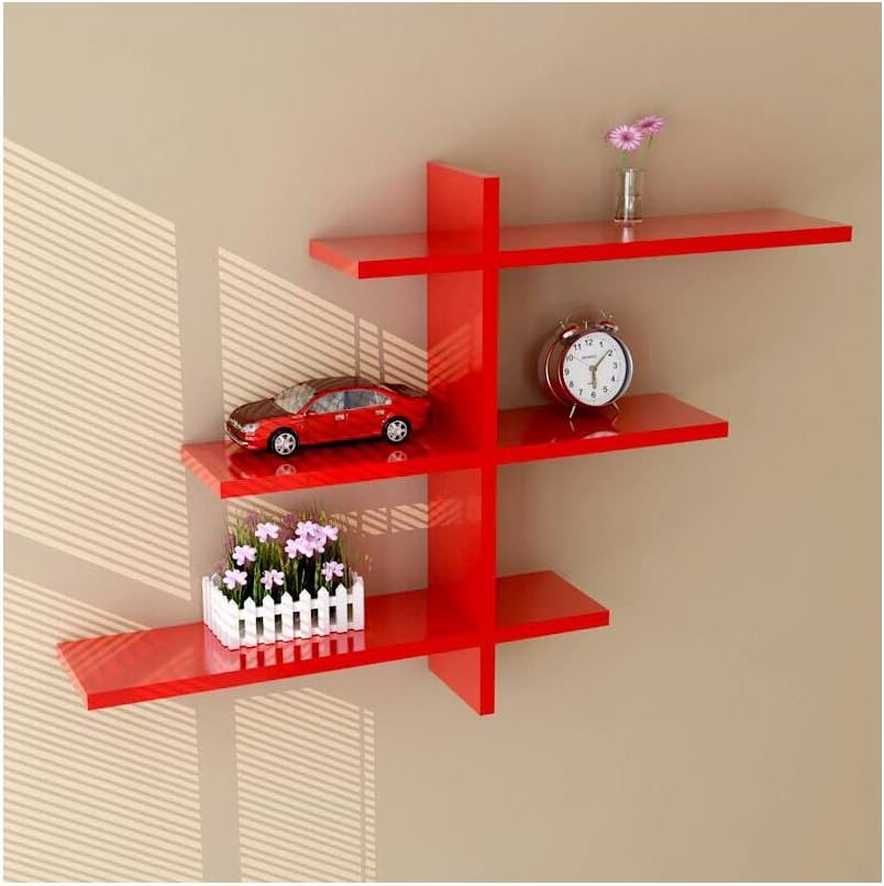 YYH Bookshelf Wall Shelf Shelf Background Wall Wall