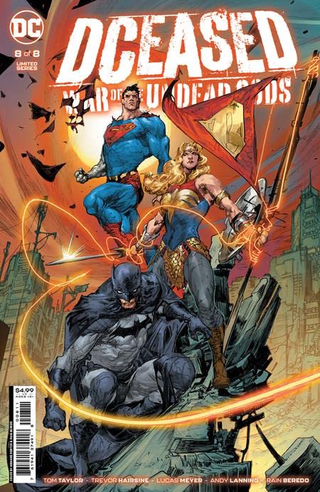 DCeased War of the Undead Gods #8 CVR A Porter FNL ISS