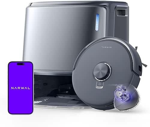 NARWAL Freo Z10 Ultra Robot Vacuum and Mop Combo, Dual