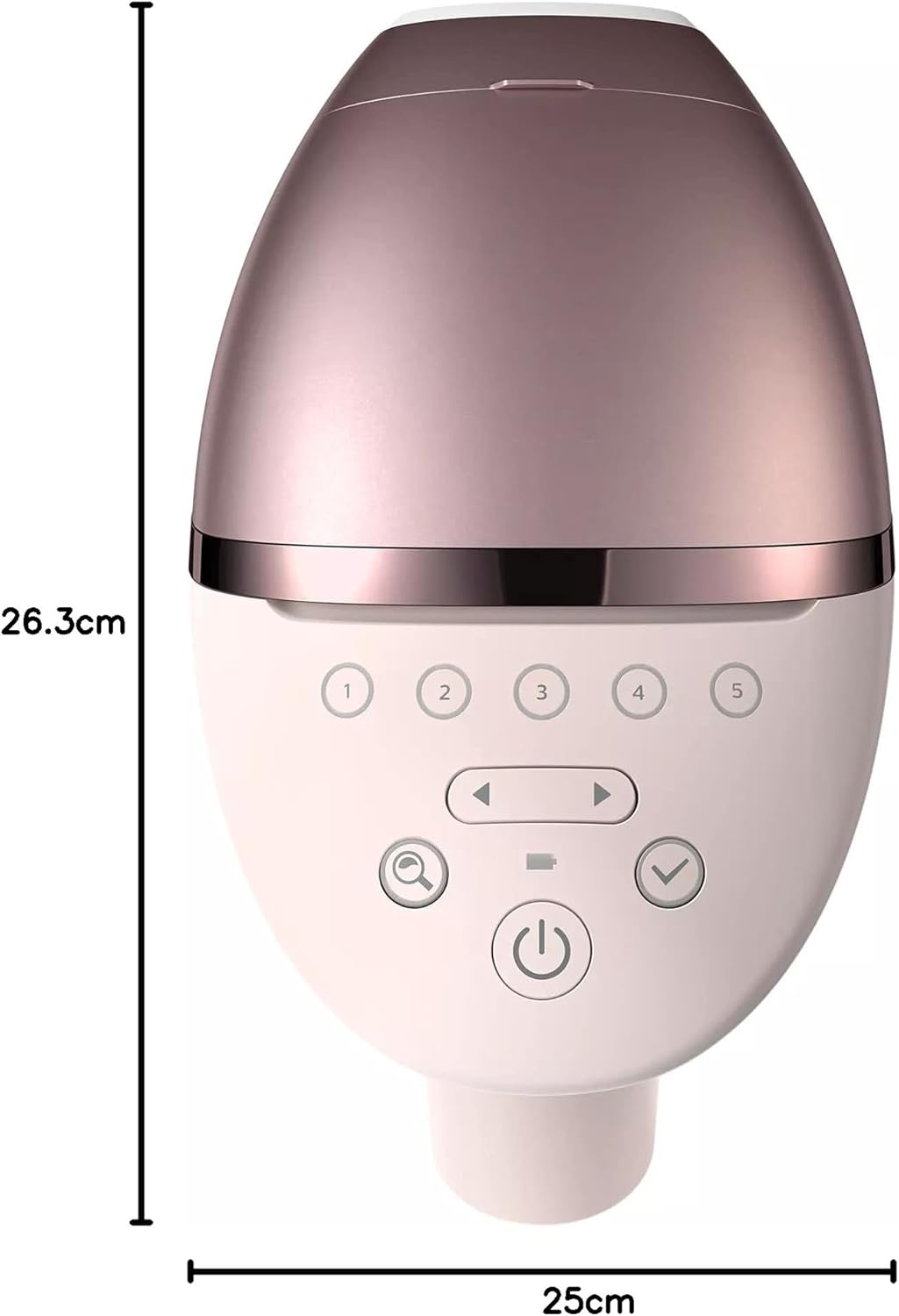 Woman using Philips Lumea IPL device on her leg, illustrating both cordless and corded usage options