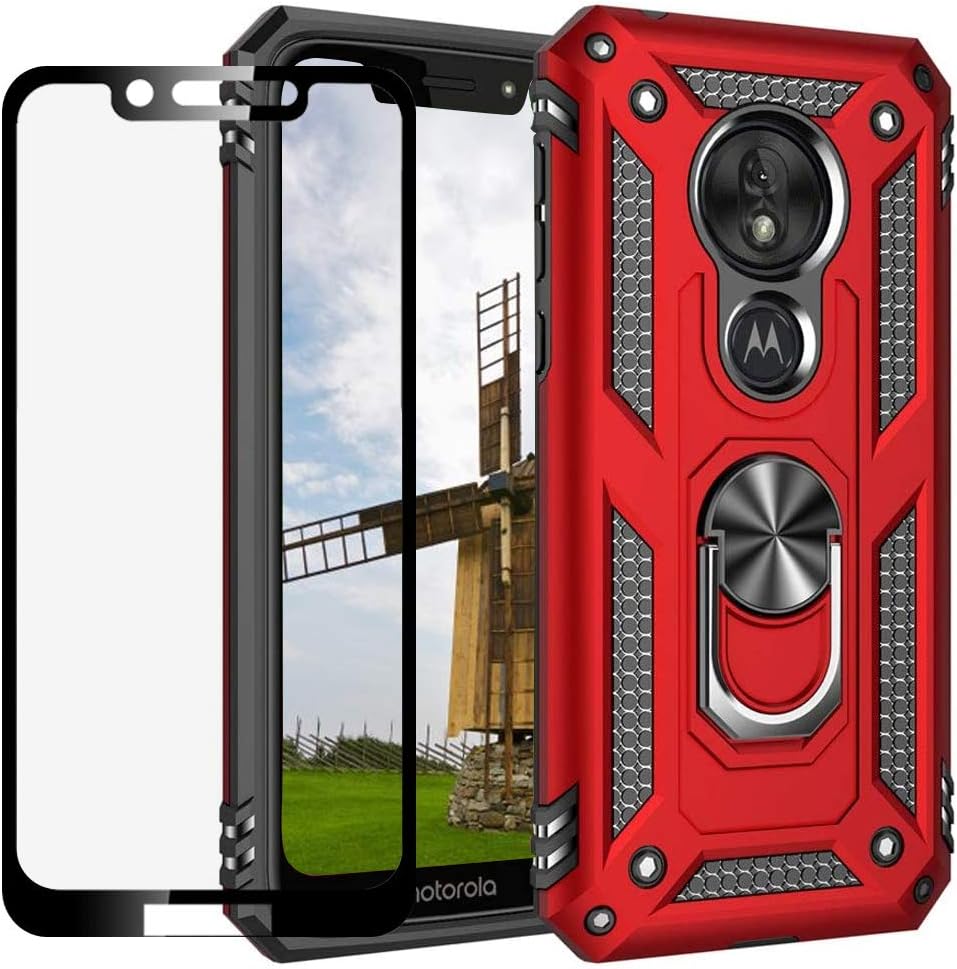 Coque Pour Motorola Moto G22 Avec, Support 360°Rotatif Full Protection