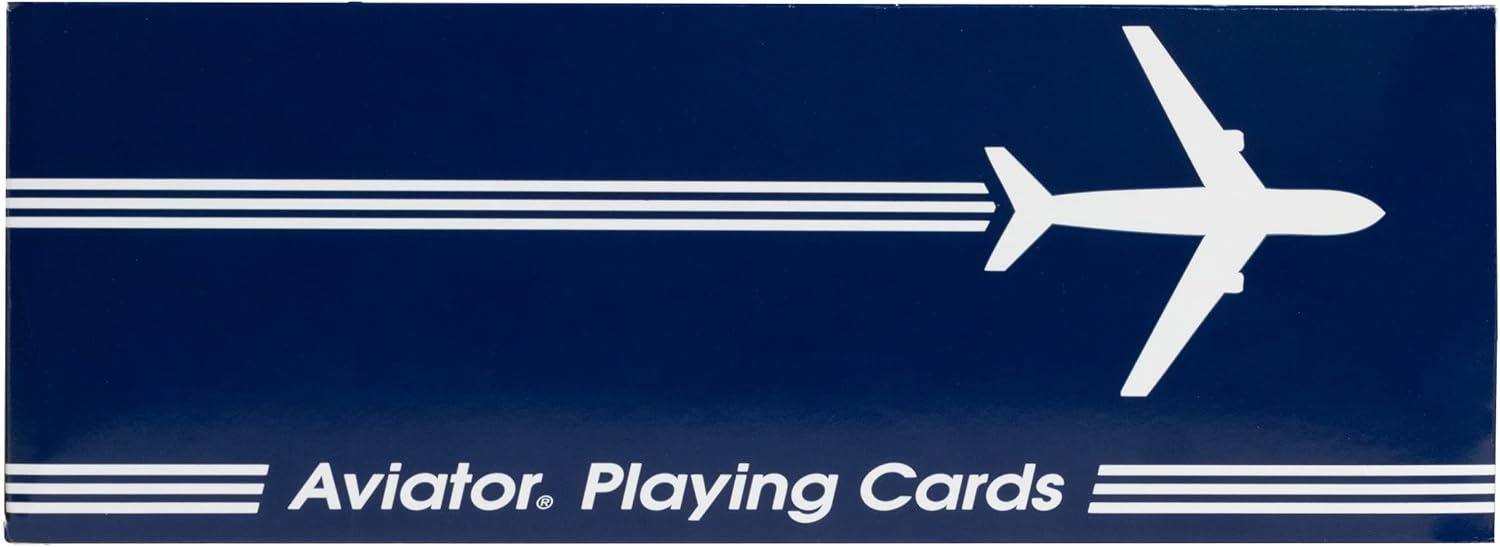 Aviator Playing Cards, 12 Pack, Standard Index Card Decks, Red