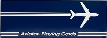 Aviator Playing Cards, 12 Pack, Standard Index Card Decks, Red