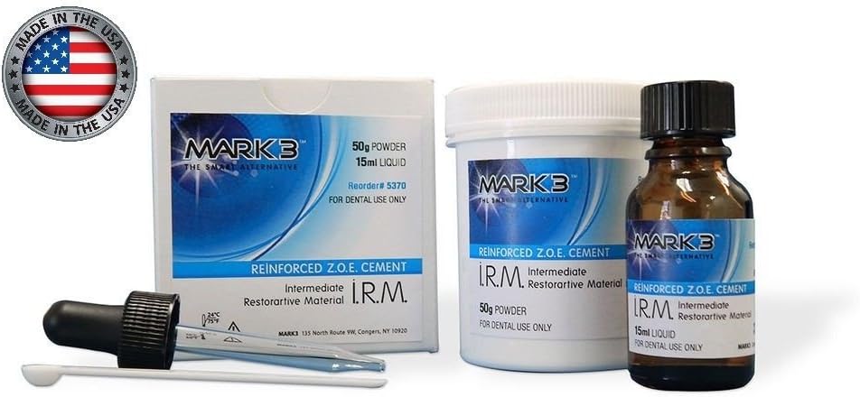 Mark 3 Intermediate Restorative Material (IRM) 50g Powder & 15mL Liquid