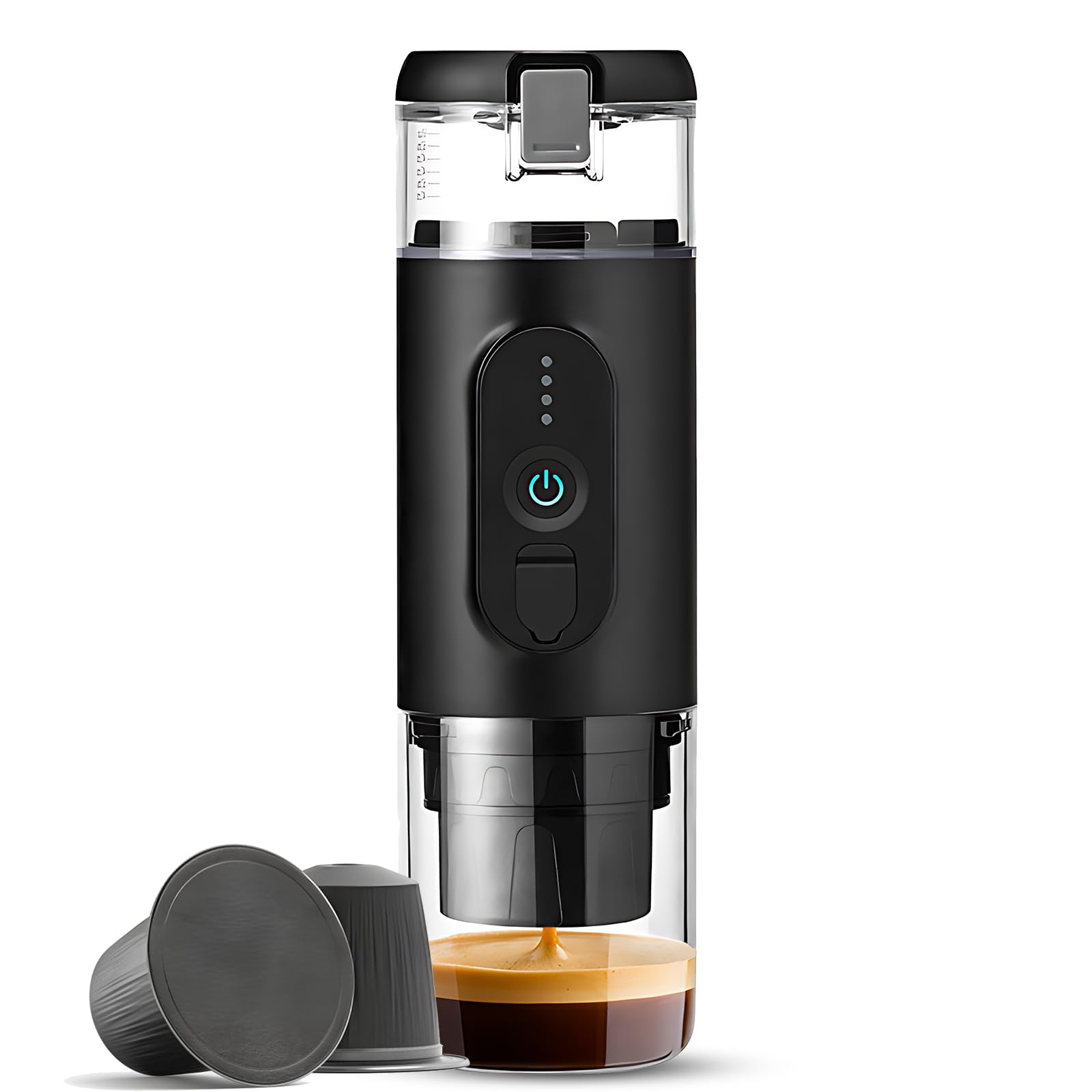 Machine expresso électrique 18 bar HUIOP à chauffage sans fil et double compatibilité