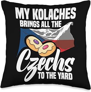Kolache Pastry Lithuania Kolache Food Kolaches Throw Pillow