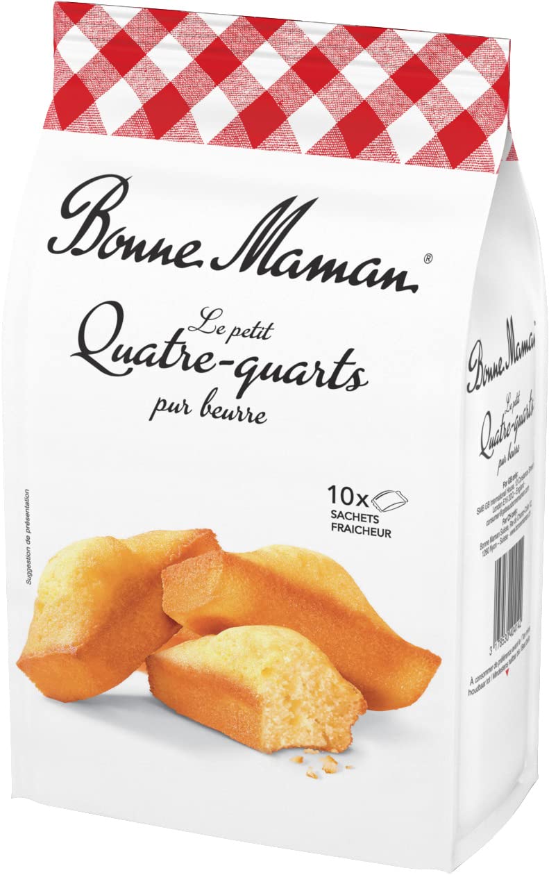 Bonne Maman - Loaf cakes with fresh butter - French cake - 8 x 300g