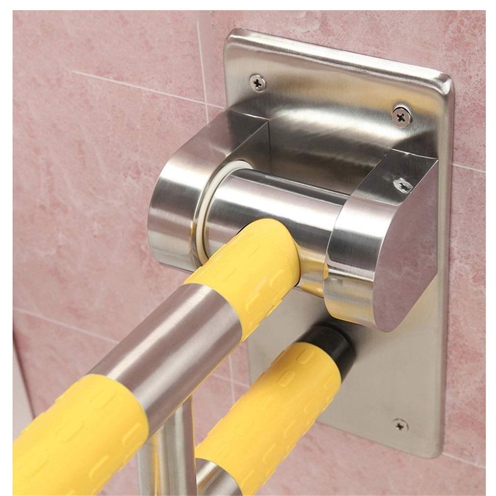 Maniglioni di sicurezza per il bagno, in acciaio inox, antiscivolo, con manico in nylon