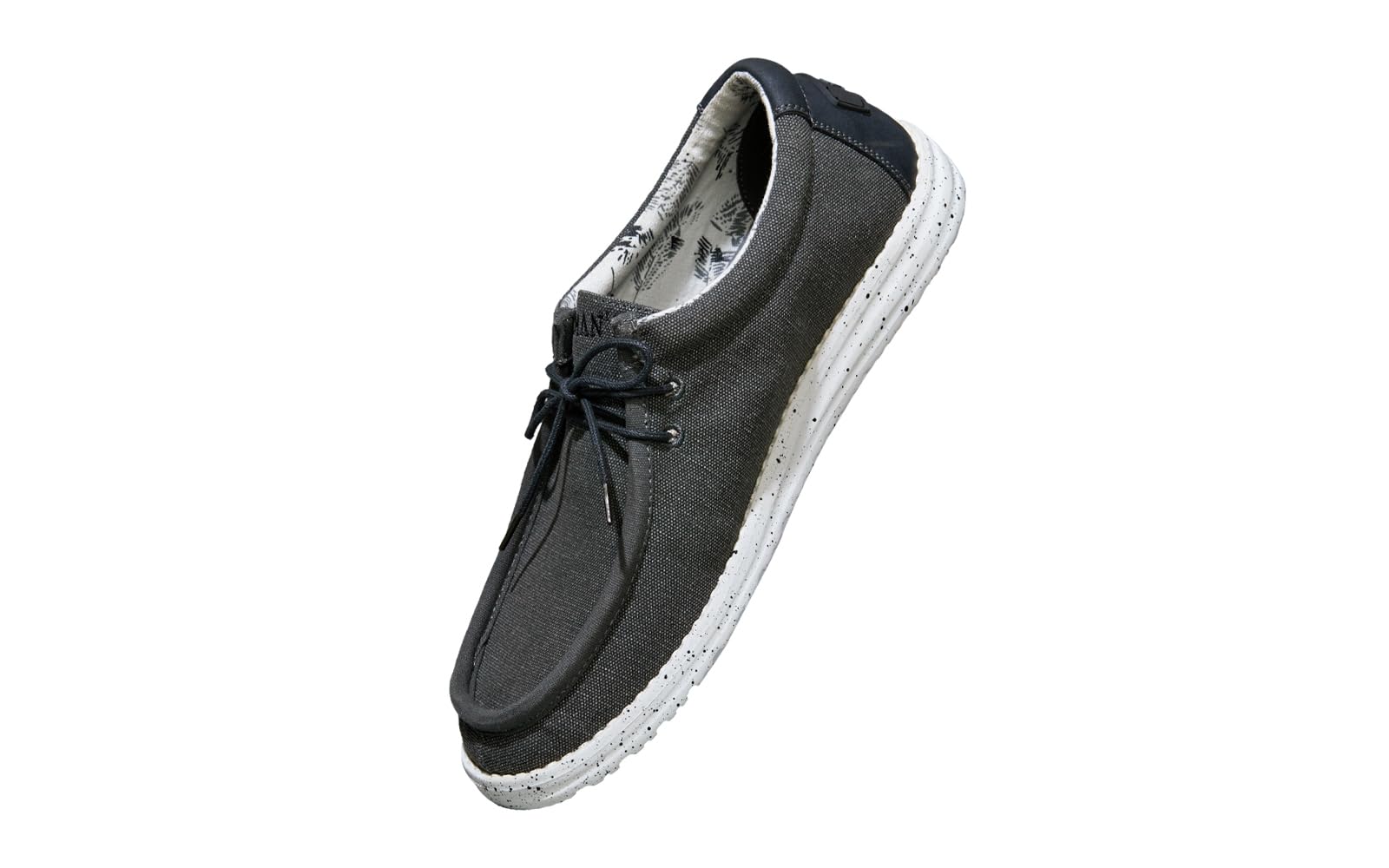 Neemans Canvas Wanderers Sneakers | Boat Shoes | Comfortable, Flexible & Breathable | Black UK8 (B0D31NPSCK) Amazon Price History, Amazon Price Tracker