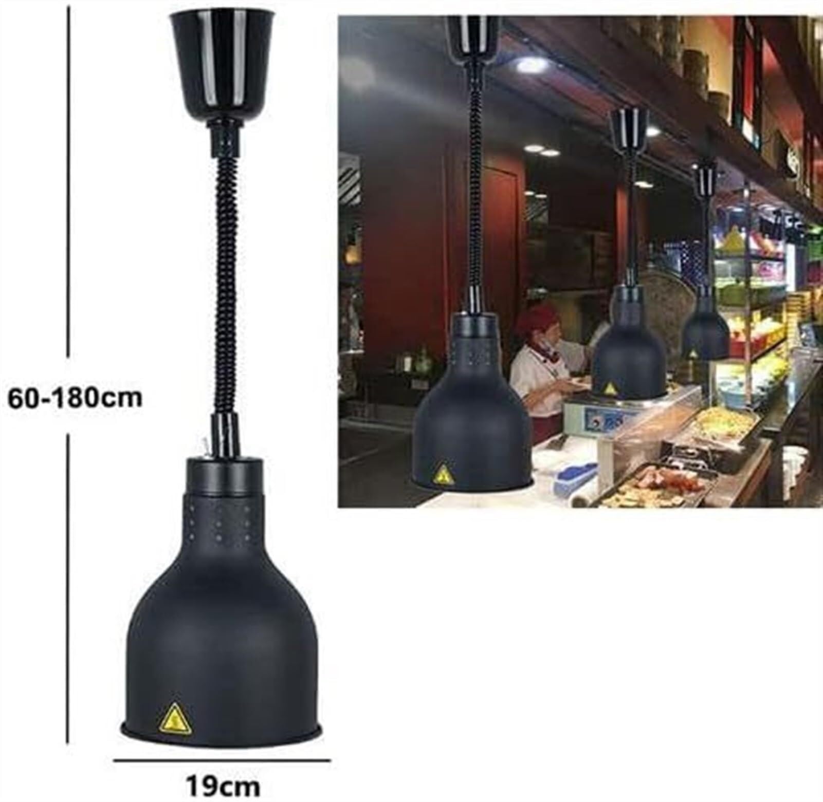 Lampada riscaldante for alimenti Lampada riscaldante da soffitto Lampada riscaldante for servizio di ristorazione Lampada riscaldante for ristorante Lampada riscaldante for scaldare gli alimenti con l