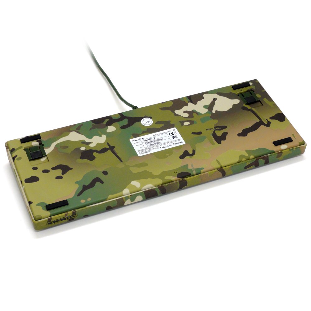 Amazon.co.jp: Majestouch 2 Camouflage Tenkeyless JP 青軸 かななし