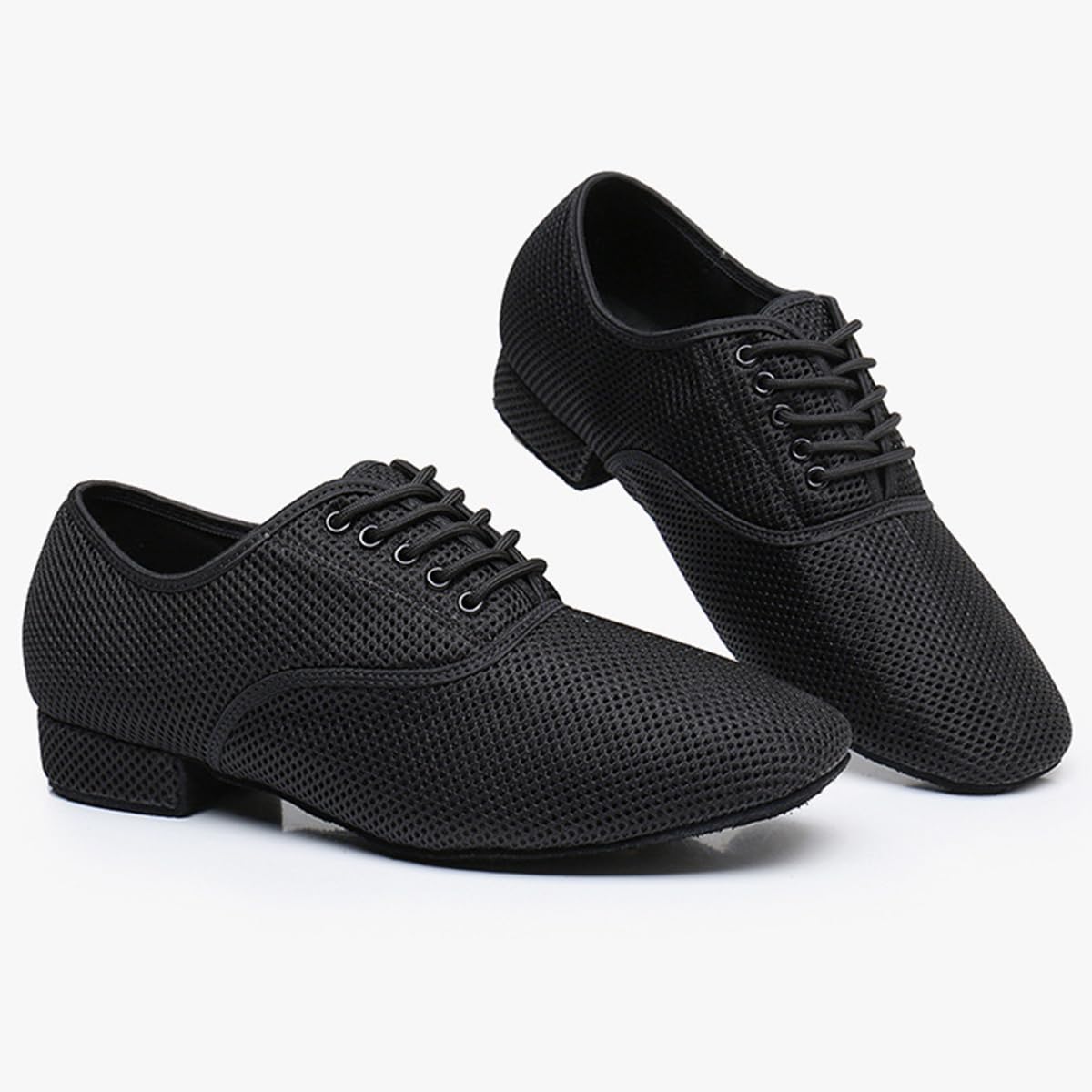 Scarpe da Ballo Latino Uomo con Lacci comode Scarpe da Ballo Moderne Sala Jazz Valzer Salsa Tango Morbida in Pelle Antiscivolo