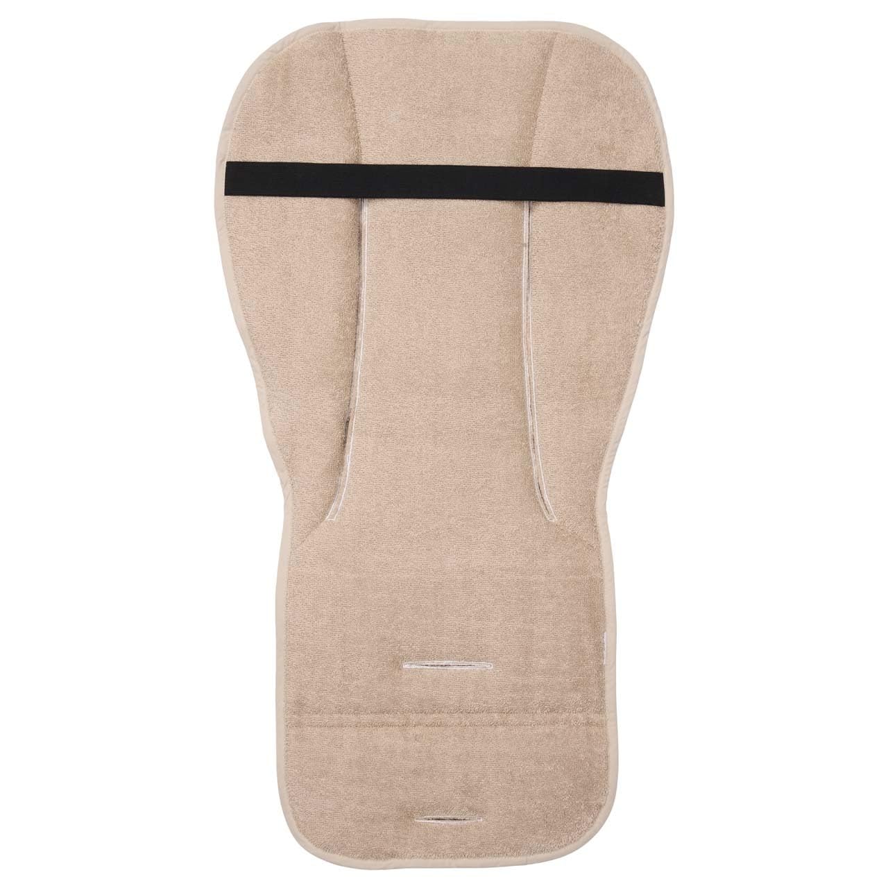 Koeka Cuscino per seggiolino auto per bambini, inserto per ovetto, primavera/estate, cuscino per seduta, traspirante, in cotone biologico, in spugna resistente ai passanti