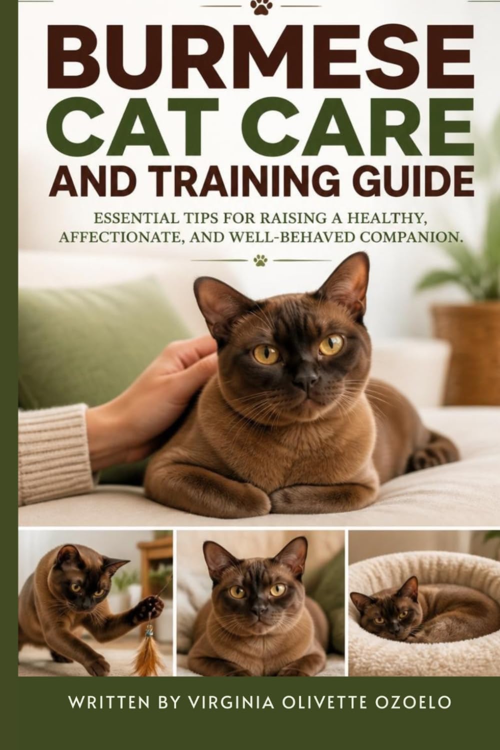 BURMESE CAT CARE AND TRAINING GUIDE: ESSENTIAL TIPS FOR RAISING A HEALTHY, AFFECTIONATE, AND WELL-BEHAVED COMPANION