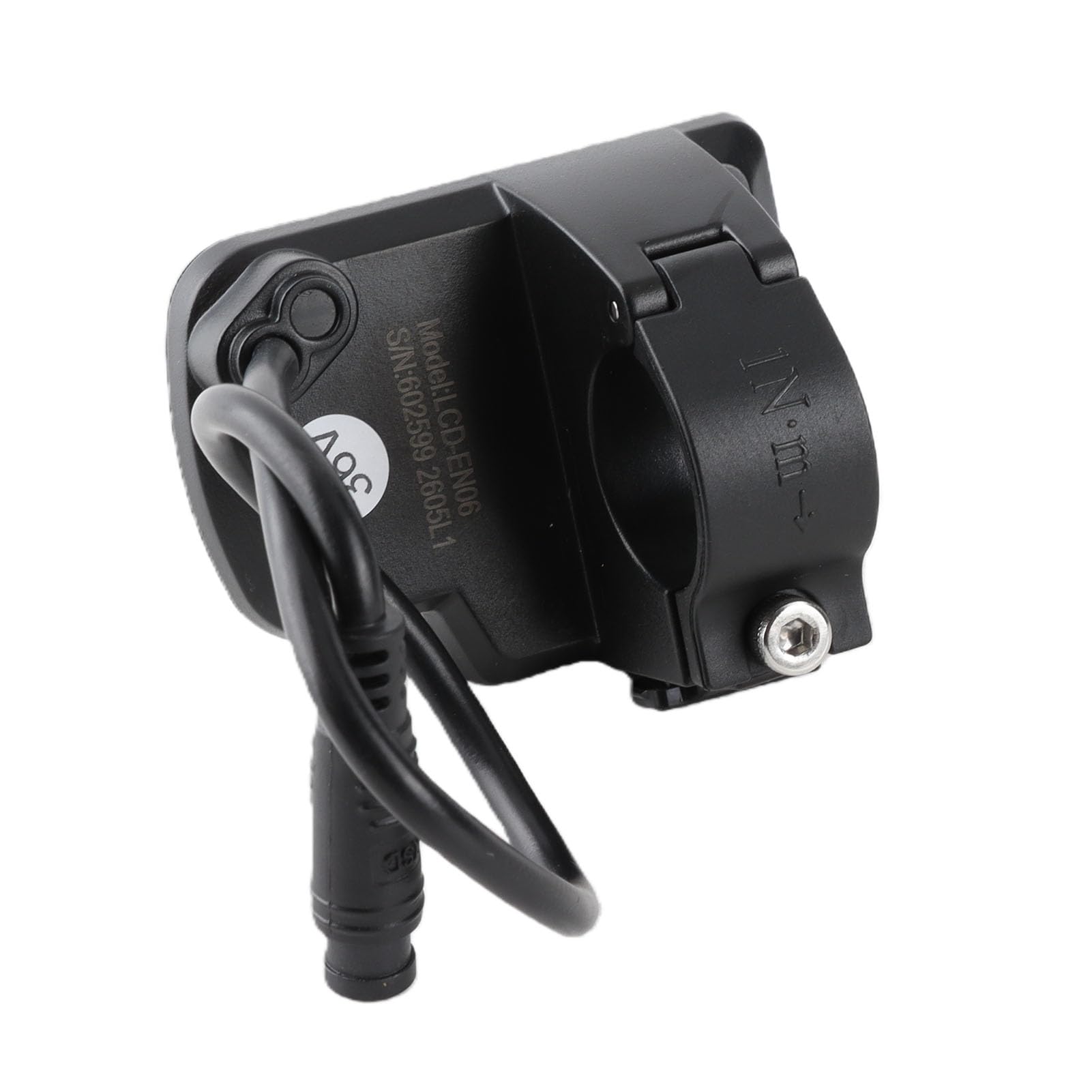 Écran LCD EN06 6 Broches, Compteur de Vitesse de Vélo étanche, Facile à Installer, Panneau de Commande pour Guidon de 22,2 Mm, 24 V, 36 V, 48 V, 60 V, Large Application