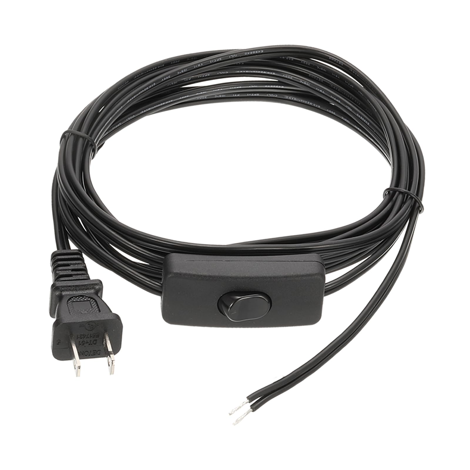 Amazon.com: uxcell 8Ft 18/2 Lamp Cord with Switch, 300V Electronic