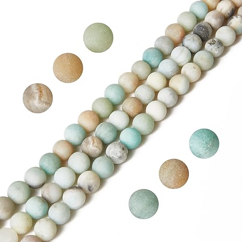 Miniatura 101 de 45 cuentas de turmalina negra de 0.315 pulgadas (0.315 in), cuentas de piedras preciosas naturales redondas sueltas