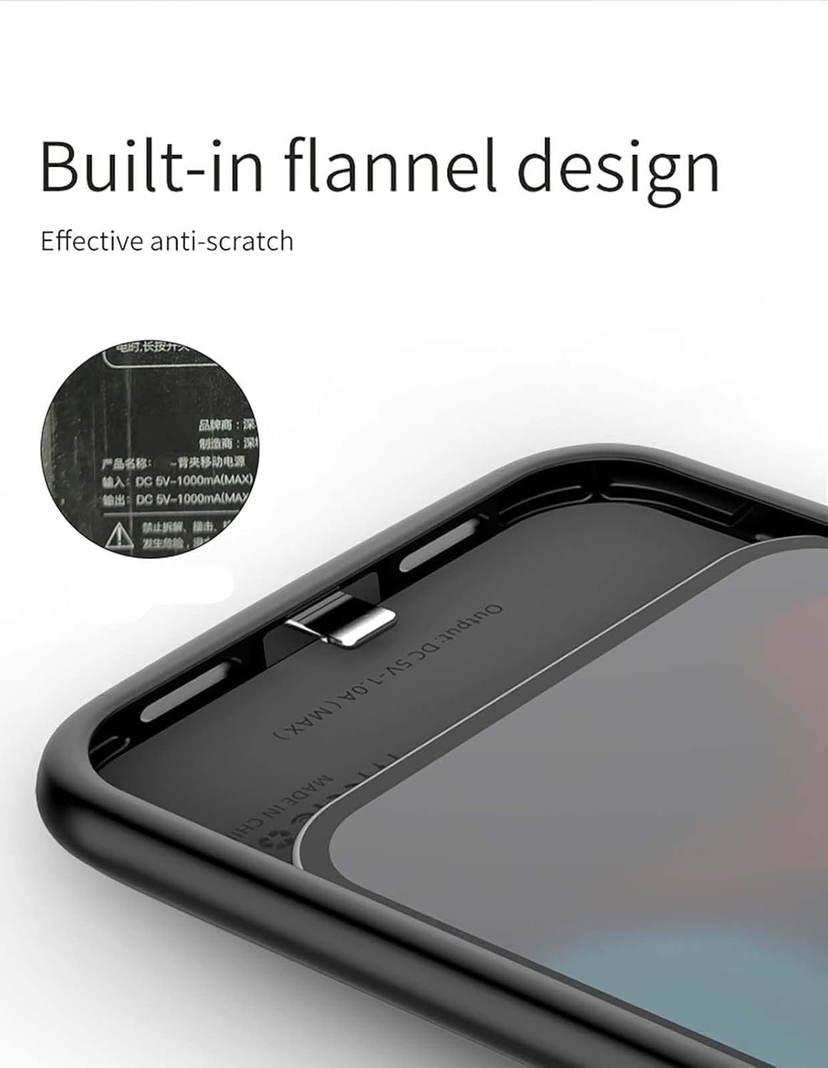 ELLENNE COVER BATTERIA PER IPHONE 16 PRO MAX (6.9") SLIM 7000mAh | COVER CON BATTERIA INTEGRATA PER IPHONE 16 PRO MAX (6.9") BATTERY CASE CUSTODIA RICARICABILE SLIM SOTTILE 7000mAh