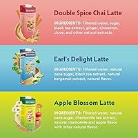 Vista 6 de STASH Apple Blossom Latte - Concentrado de té de manzanilla a base de plantas sin lácteos, sin cafeína, 32 onzas líquidas, 5 porciones
