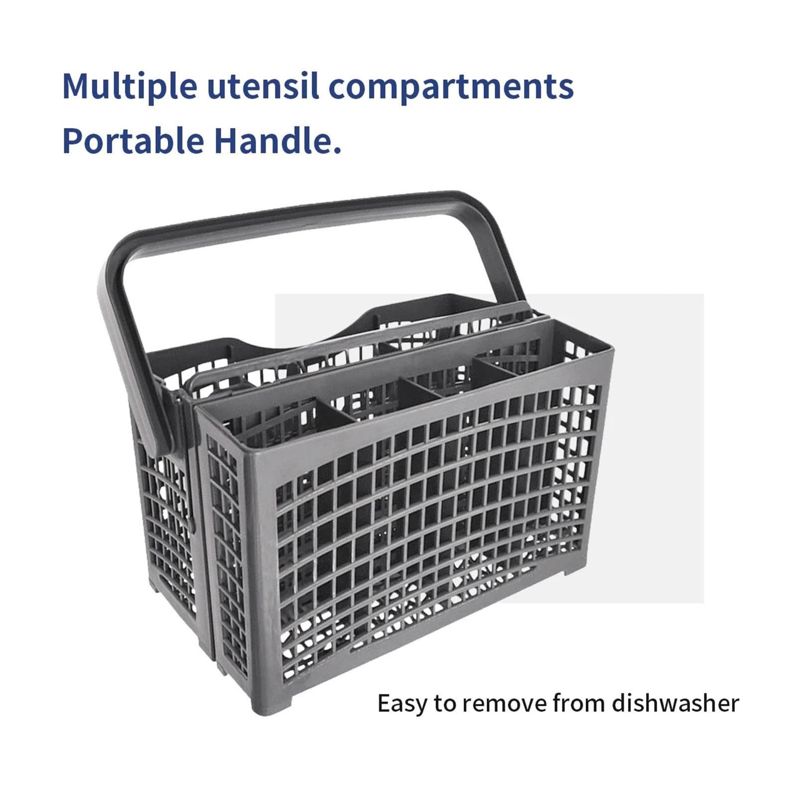 Cesta for Cubiertos y Utensilios 2 en 1, Compatible con LG,