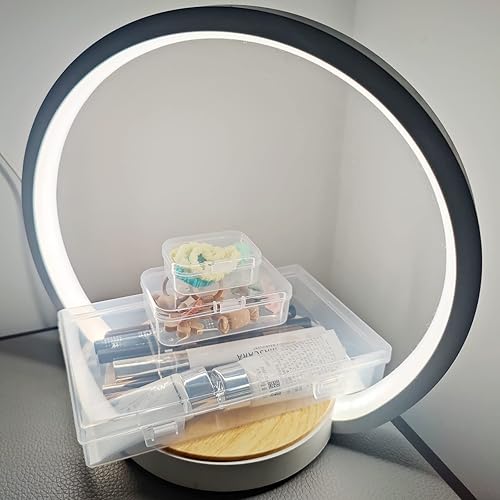 Miniatura 6 de Paquete de 96 Contenedores de Almacenamiento Rectangulares de Plástico Transparente con Tapa con Bisagras para Cuentas y Otros Artículos Pequeños de