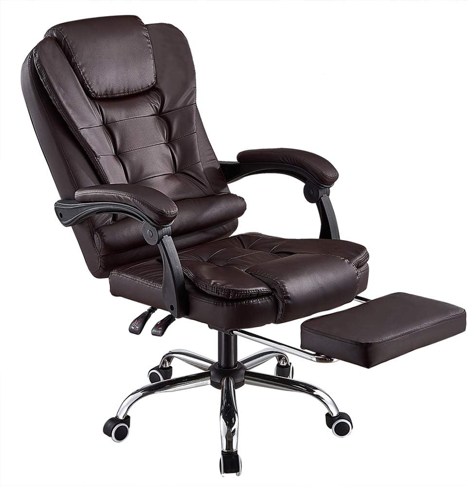 Panana Office Chair Heavy Duty Executive Reclining Computer Swivel