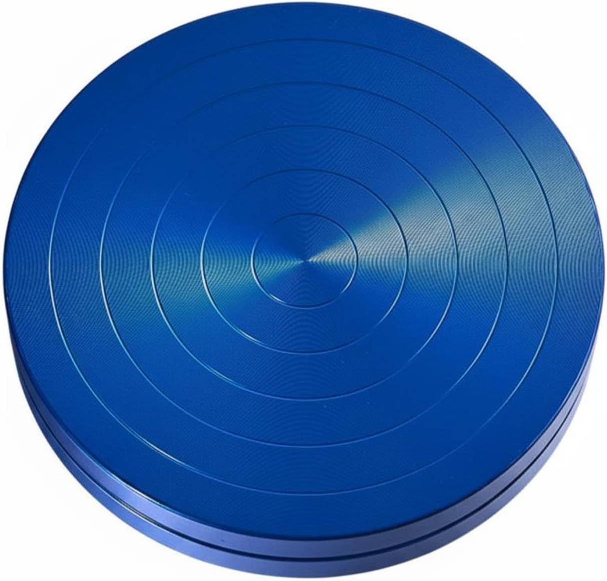 Amagogo ner Rotation Board Dance Disc Balance With Anti Slip Bottom And Smooth 360 Degree Motion In Aluminum Rubber And Steel Suitable for practice body, Blue, Small Diameter 80mm, Height 23mm