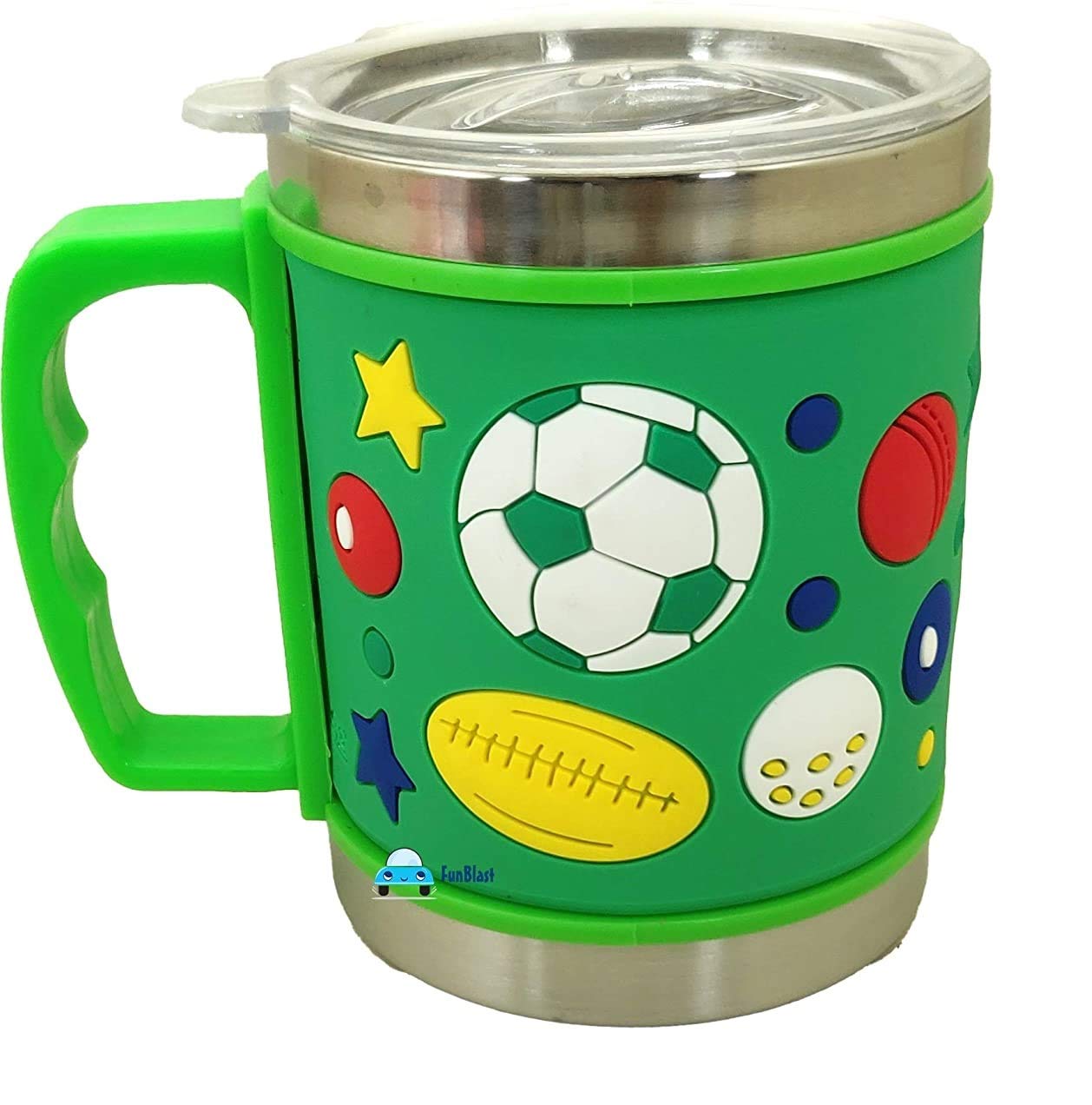 FunBlast Milk Drinking Mug for Kids - Stainless Steel Mug/Cup – Double Wall Vacuum Insulated Emboss Hot and Cold Milk/Tea/Coffee Mug for Boys and Girls (Random Color and Design)-250 ML (B08L233X58) Amazon Price History, Amazon Price Tracker