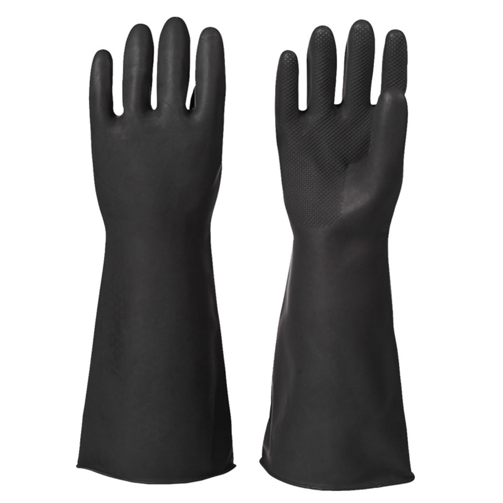 Guantes domésticos de lavado de caucho impermeable Household Garden Kitchen Utensils Rubber Dishwashing Household Cleaning Gloves