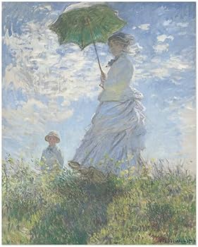 Amazon.co.jp: 壁紙屋本舗 アートポスター モネ 散歩、日傘をさす女 M