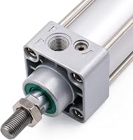 Heschen SC 40-1000 Pneumatikus Munkahenger, 40mm Átmérő, 1000mm Löket, Kétirányú Működés, PT1/4" Csatlakozó, M12x1.25 Dugattyú 5