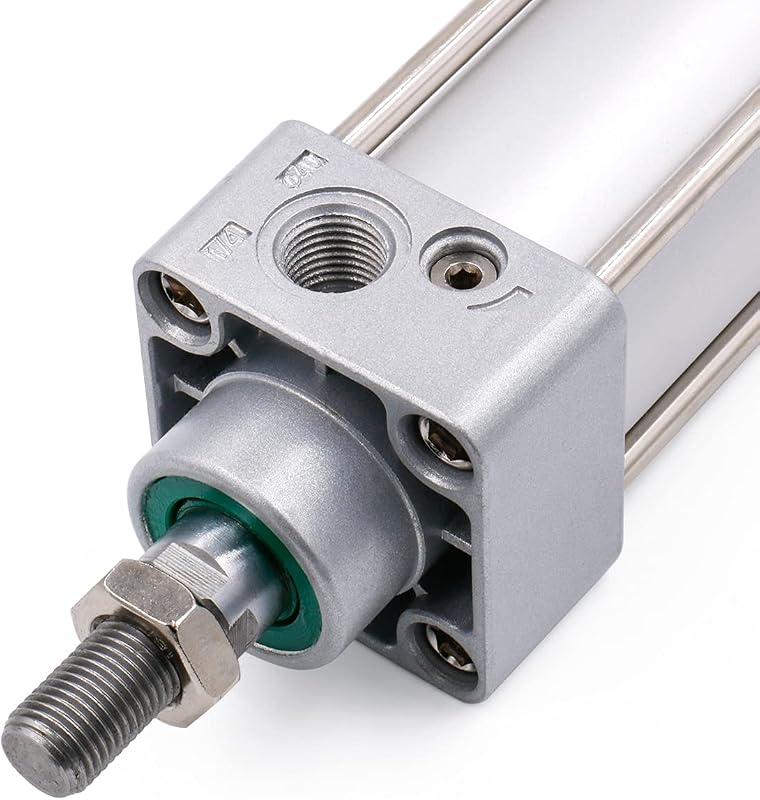 Heschen SC 40-1000 Pneumatikus Munkahenger, 40mm Átmérő, 1000mm Löket, Kétirányú Működés, PT1/4" Csatlakozó, M12x1.25 Dugattyú