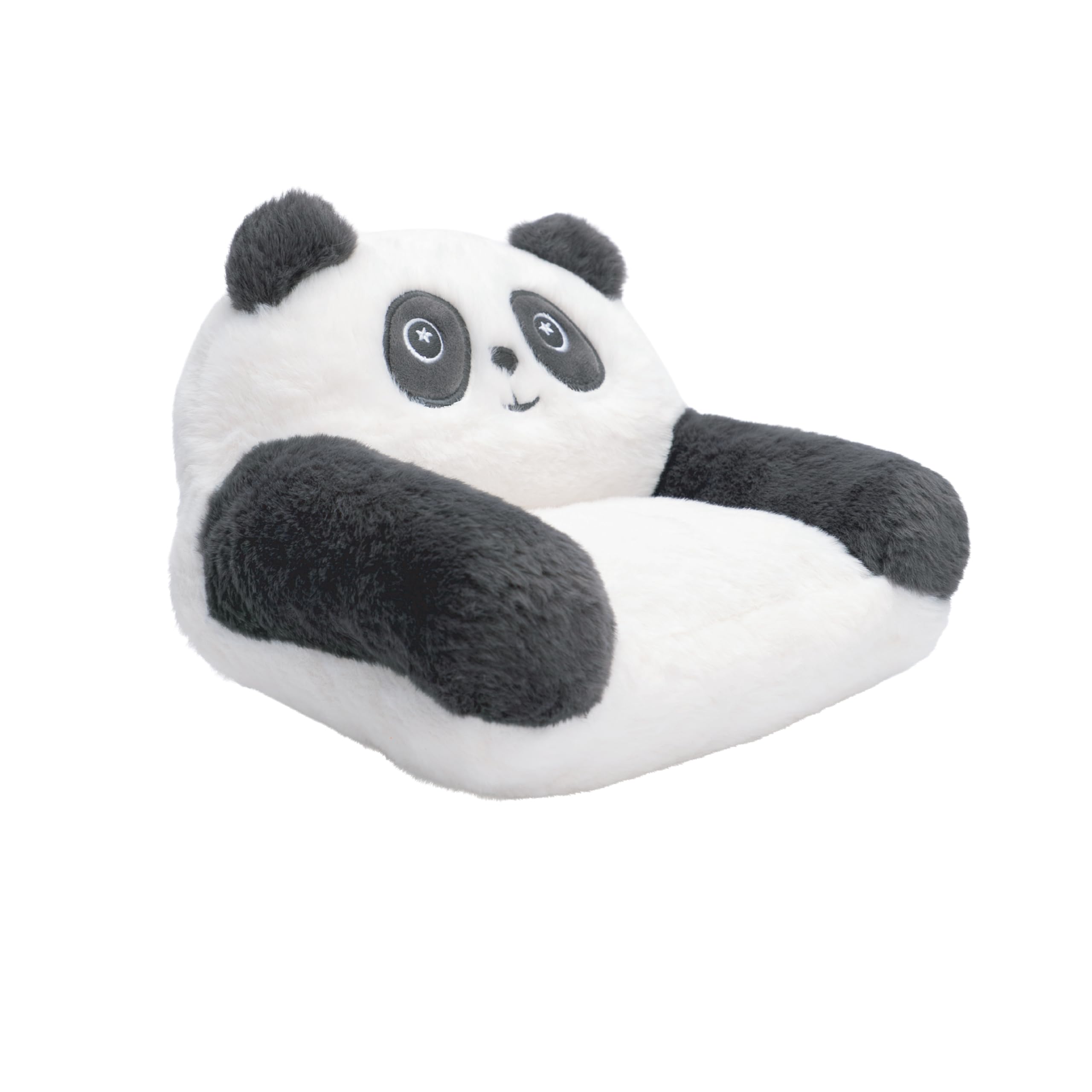 Snuggz Panda Mini Sofa Chair, Soft Sofa Seat Plush Toy for Kids, Pretend Play, Gifting