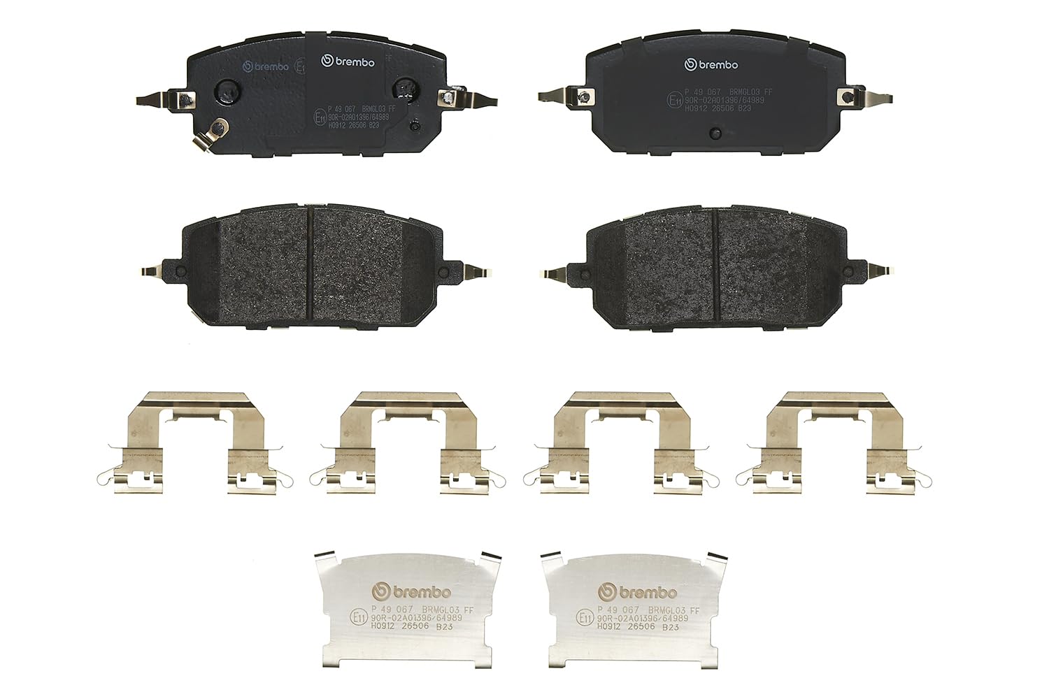 Zestaw Klocków Hamulcowych BREMBO P 49 067 przód
