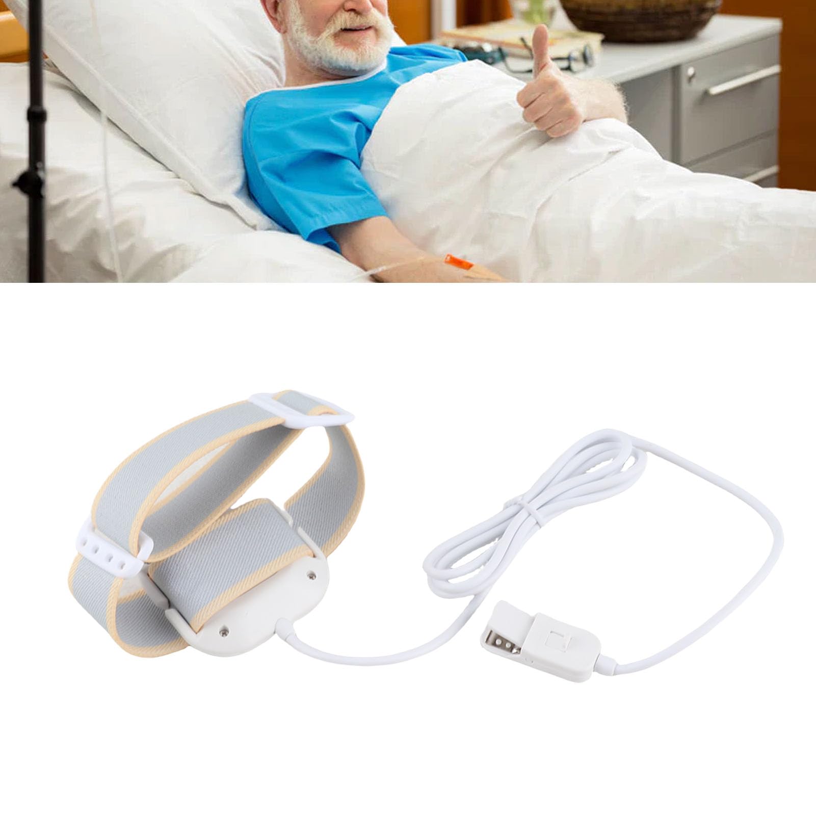 Allarme Enuresi a Letto, Allarme Enuresi a Letto Regolabile Ricaricabile, Allarme Enuresi a Letto Wireless Per Bambini, Suono Forte, Vibrazione Forte, Orologio Per L'uso del Vasino