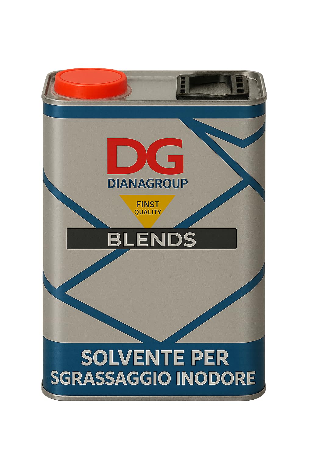 Solvente Sgrassante Diana Group 5L - Solvente Sgrassante Inodore Professionale Alta Qualità