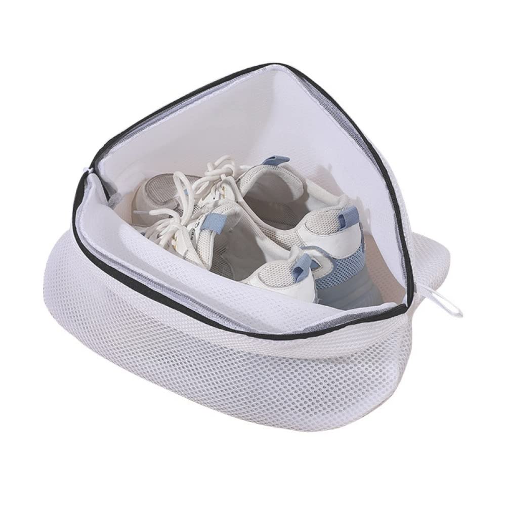 2 Pièces Filet à Chaussures Pour Machine à Laver - Sac Linge 42x24x26cm Avec Fermeture Éclair - Protection Sneakers